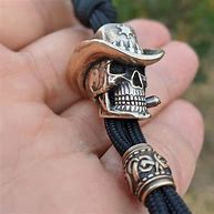Image result for Paracord Lanyard Skull Beads