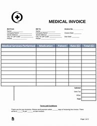 Image result for Medical Billing Invoice Template