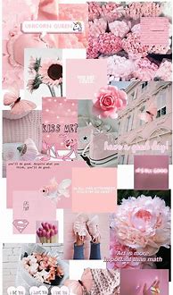 Image result for Hot Pink Aesthetic Collage