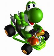 Image result for Mario Kart Super Circuit Yoshi