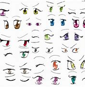 Image result for How to Draw Bored Anime Eyes
