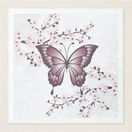 Image result for Old School Butterfly Cherry Blossom Stencil