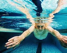 Image result for Old People Swimming