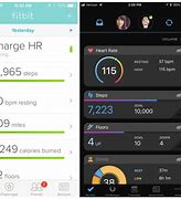 Image result for Fitbit Interface