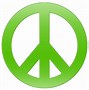 Image result for White Peace Sign to Print