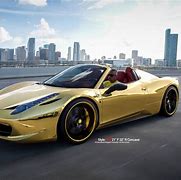 Image result for A Golden Ferrari