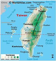 Image result for Taiwan Terrain