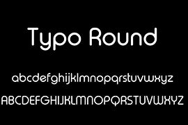Image result for Typo Round Font