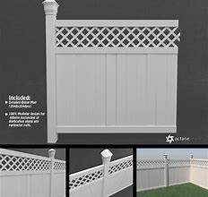 Image result for Bufftech Vinyl Fence