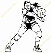 Image result for Volleyball Setter Cartoon