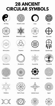 Image result for Black and White Chinese Circle Symbol