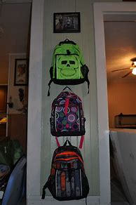 Image result for DIY Backpack Wall