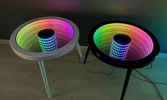 Image result for LED Infinity Mirror Coffee Table
