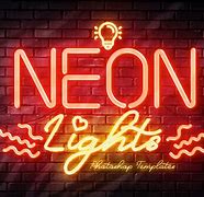Image result for Neon Sign Photoshop