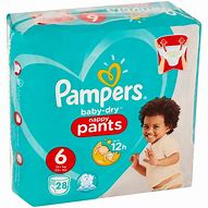 Image result for Pampers Nappy Pants Size 6