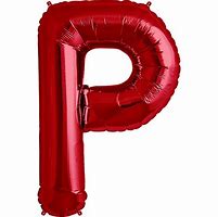Image result for Alphabet Letter P Red