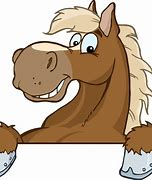 Image result for Cartoon Horse Head Clip Art