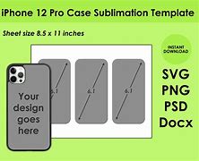 Image result for iPhone 12 Pro Max Sublimation Template Free