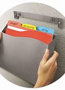 Image result for Cubicle Wall File Holder