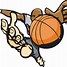Image result for Basketball Hoop and Ball Clip Art