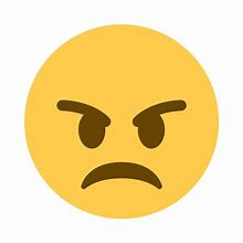 Image result for Mean Face Emoji Silhouette