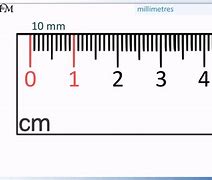Image result for How Many mm in 1 Cm