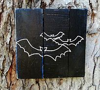 Image result for Vintage Halloween Bat Decorations