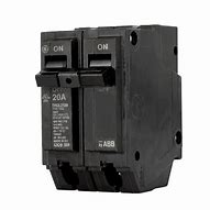 Image result for GE Double Thql 20 Amp Circuit Breaker