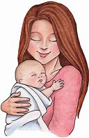 Image result for Mother Feeding Baby Clip Art PNG