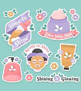Image result for Skin Care Sticker