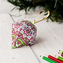 Image result for Free Printable Paper Christmas Ornaments