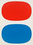 Image result for Ellsworth Kelly Red Blue Painting