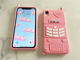Image result for Barbie Phone Pink