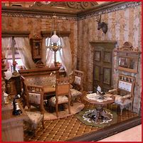 Image result for Miniature Victorian Room Box