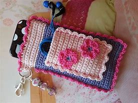 Image result for MP3 Player Case Crochet