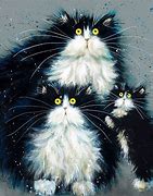 Image result for Trippy Cat Art