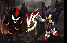 Image result for Dark Sonic X Shadow