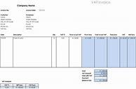 Image result for VAT Invoice Template Excel