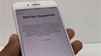 Image result for iPhone 11 Sim Not Supported