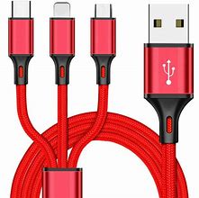 Image result for USB Lightning Red Charger