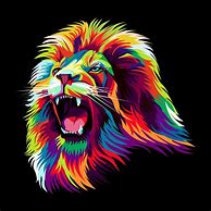 Image result for Cool Desktops Colorful Lion