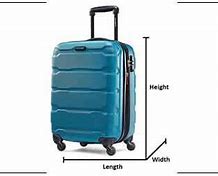 Image result for 62 Linear Inches Luggage