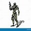 Image result for Robot Soldier Outline