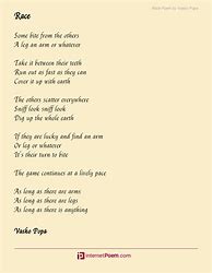 Image result for Race Poems