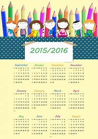 Image result for School Year Calendar Clip Art