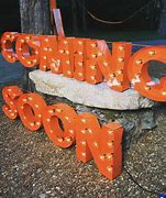 Image result for Coming Soon Marquee