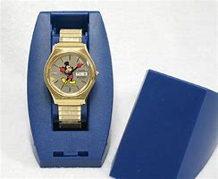 Image result for Bulova Accutron Quartz Mickey Mouse Watch