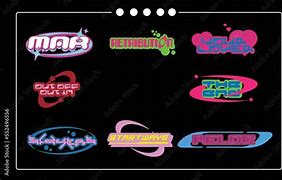 Image result for 2000s Logo Design Nostalgic