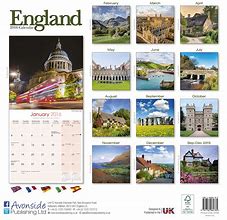 Image result for England Hand Drawn Commercial Calendar Art