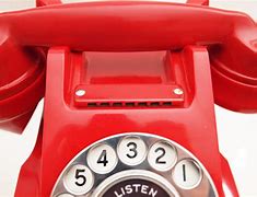 Image result for Red 300 Series Bakelite Telephone